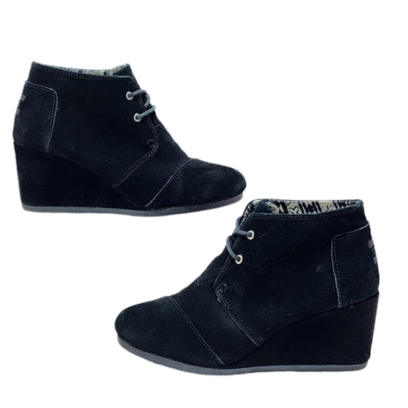 TOMS | Desert Wedge Bootie - Picture 1 of 6